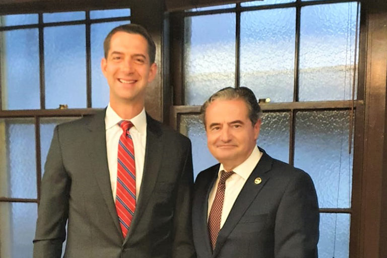 Meeting with Tom Cotton