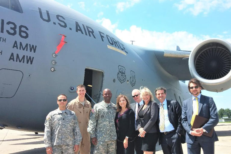 RABC Leadership Visits US Airbase at Kogalniceanu