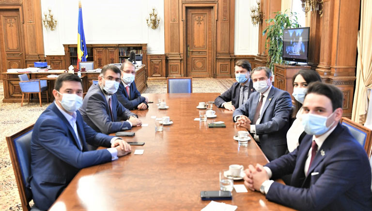 RABC President Meets with President of the Romanian Senate
