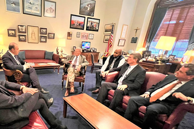 Intalnire la Washington cu Legislatori Americani