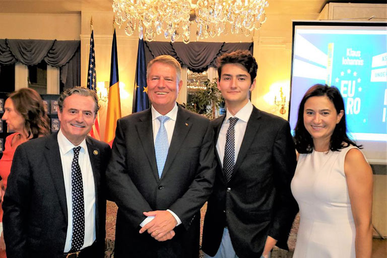 Meeting with the Current and Next President of Romania