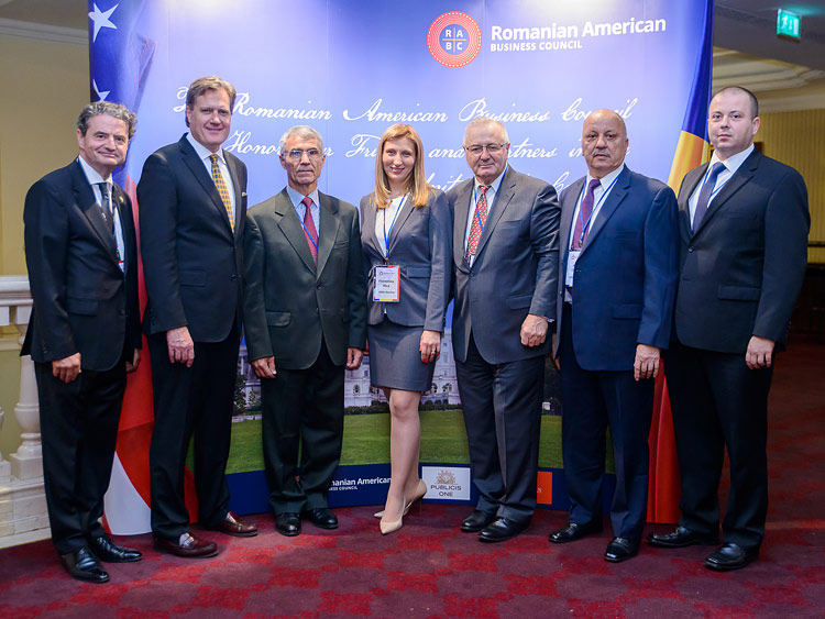 RABC Reception Honoring Eleven Distinguished Members of the United States Congress in  Bucharest  