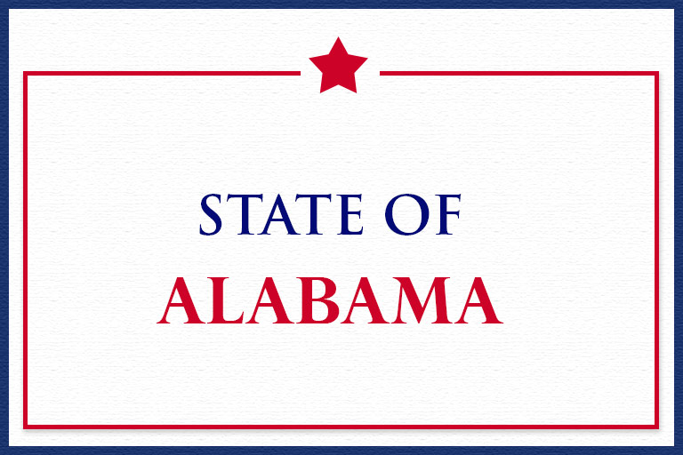 Proclamation - State of Alabama